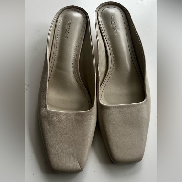 Tony Bianco Ivory Panther Mule Heels in 8.5 - Picture 3 of 5